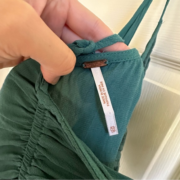 Free People Green Tank size XS - Picture 2 of 3